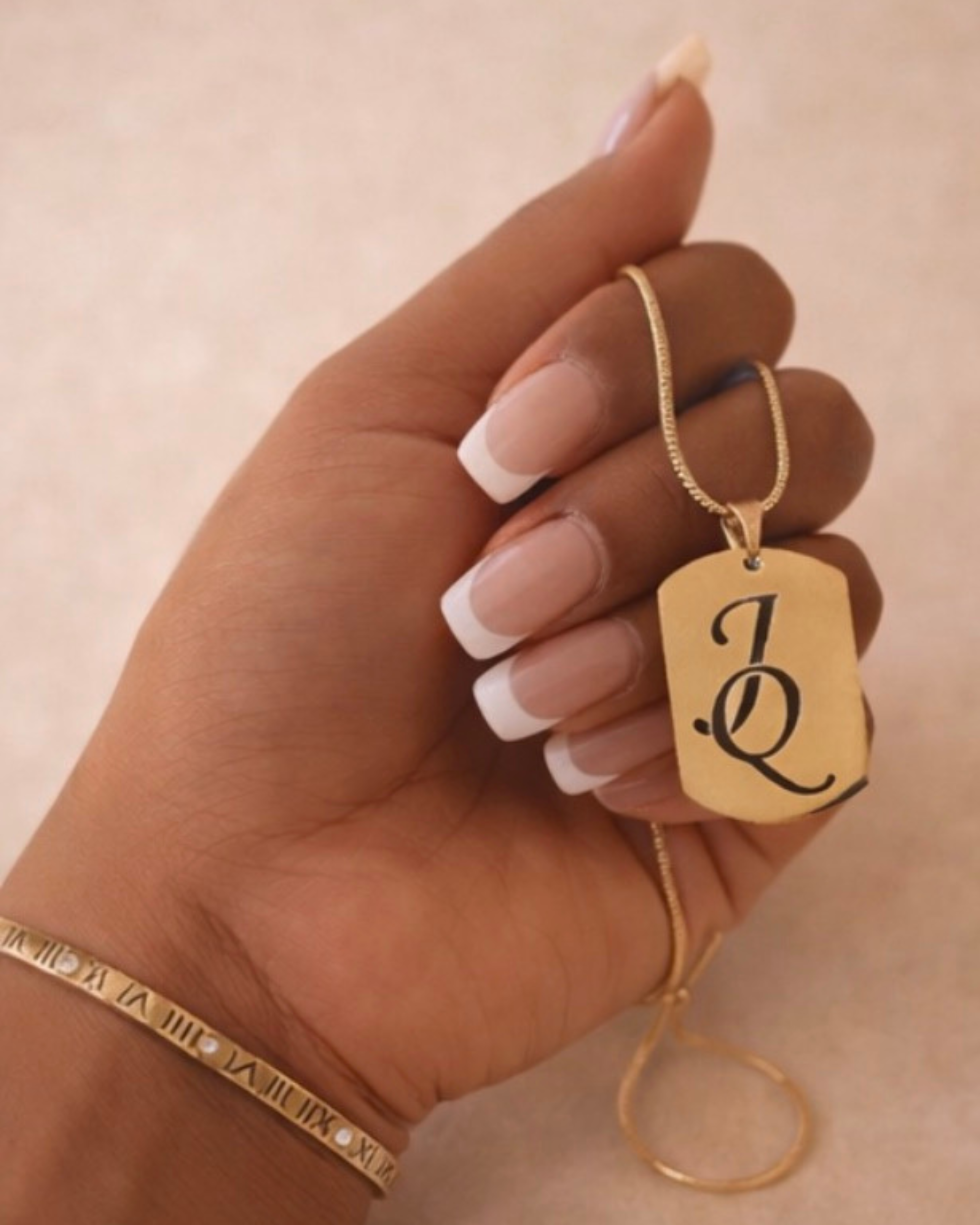 Personalised 18k Gold Plated Chain