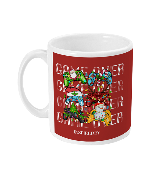 Game Over Christmas Mug - Perfect gift for girls