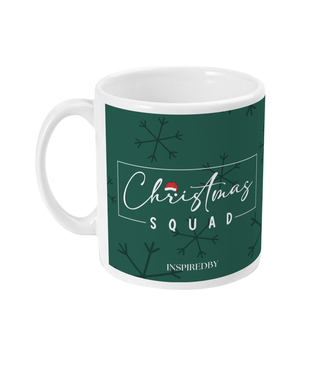 Christmas Squad - Personalised Mug - Perfect Gift for the whole family