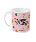 Pink Ginger Bread Man Mug - Perfect gift for her