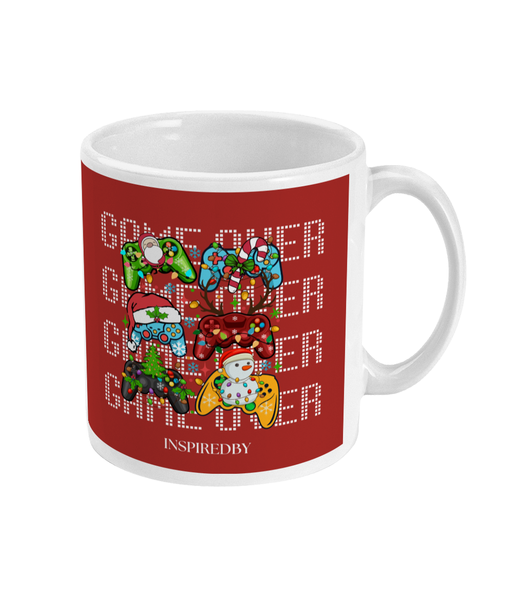 Game Over Christmas Mug - Perfect gift for girls