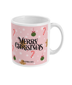Pink Ginger Bread Man Mug - Perfect gift for her