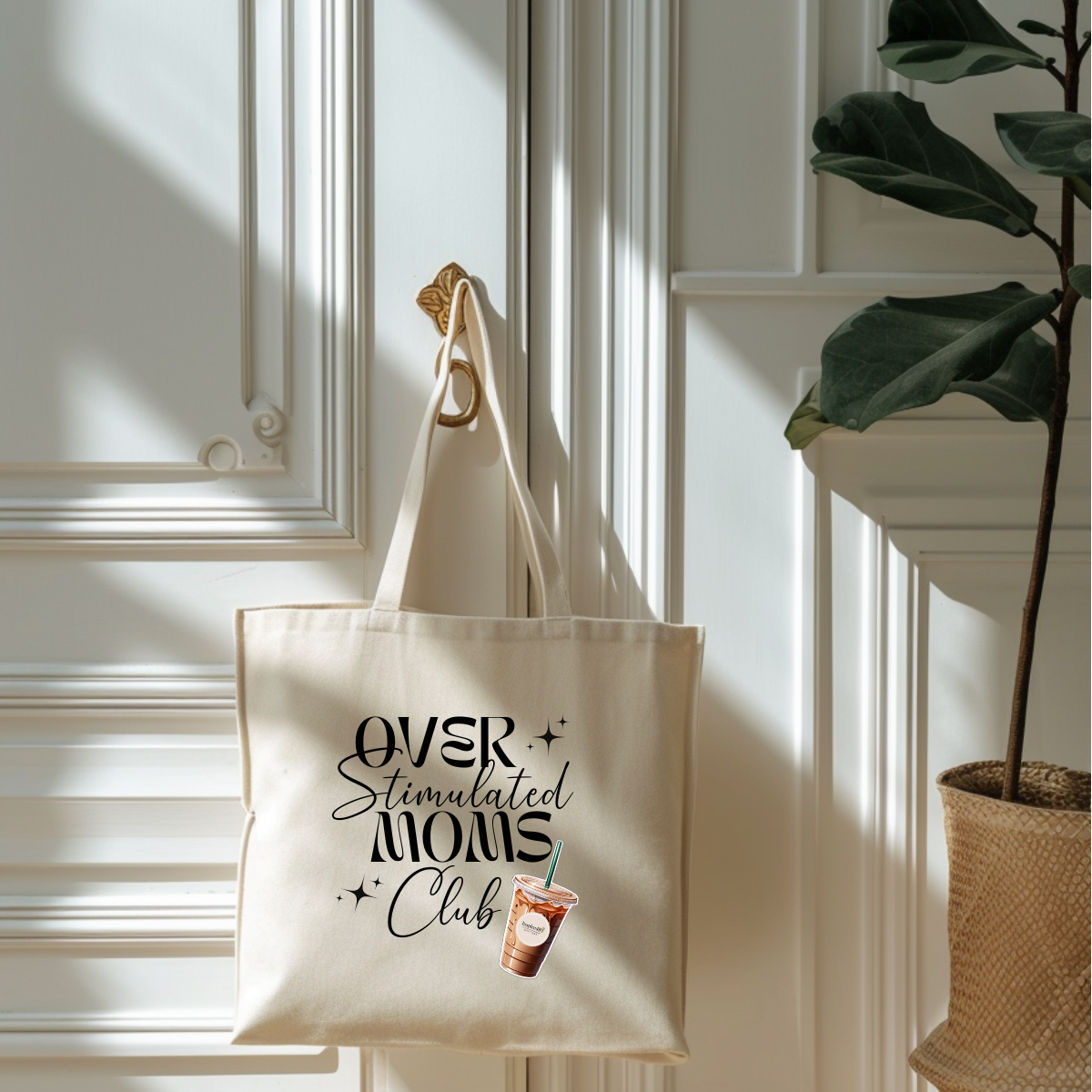 Over Stimulated Mums Club  Tote Bag