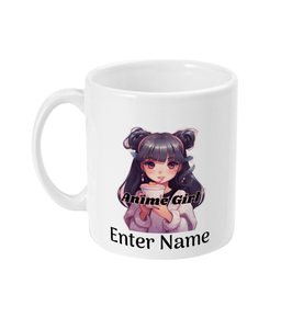 Personalised Anime Girl Mug