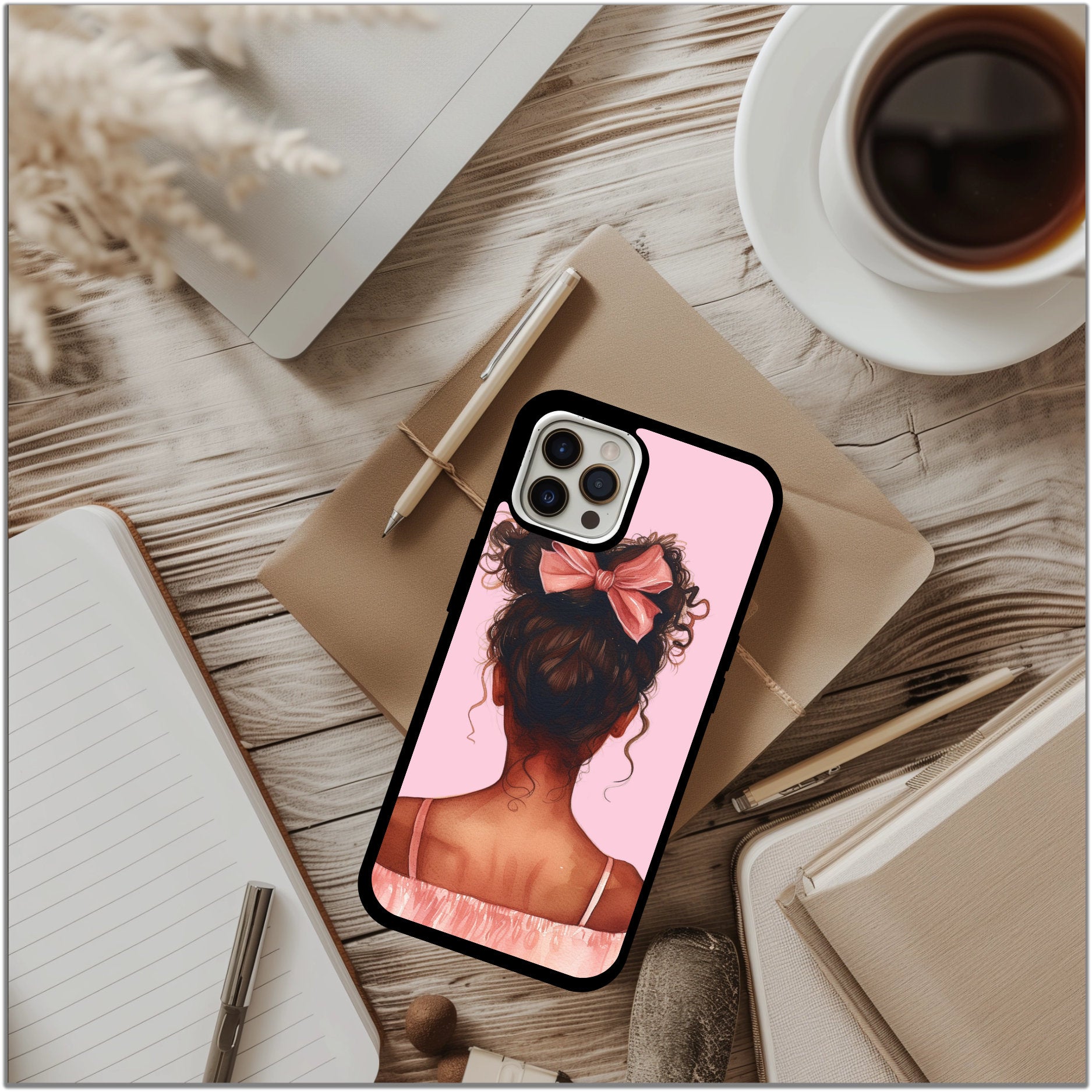 Couquette Phone Case – Personalized Phone Case - pretty pink phone case - cute iphone case - iphone case - personalized gift -birthday gift