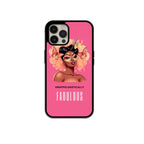 Boujee Pink Phone Case perfect gift for her - cute phone case - best birthday gift - iphone case - black girl phone case - butterfly case