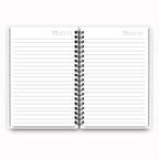 Retro 90s Cell Phone Notebook the perfect personalized gift for teens - Holographic Glitter, Motivational Diary, Gift for Her, Trending, Y2K