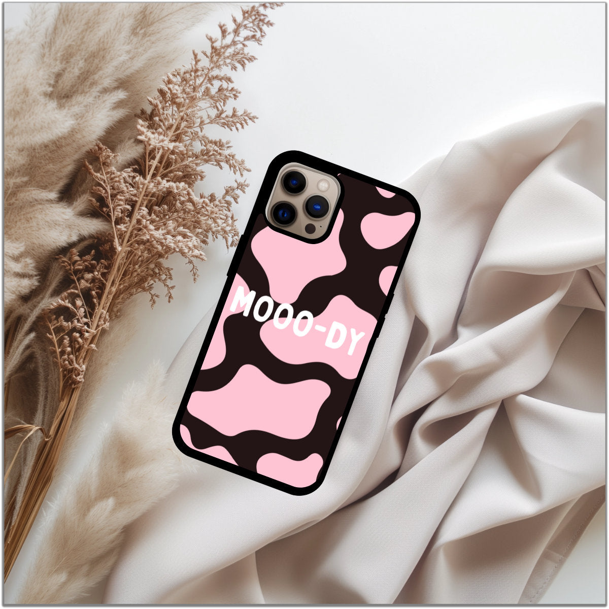 Cow Print Phone Case perfect gift for her - cute phone case - best birthday gift - iphone case - howdy phone case - pink iphone case - girly