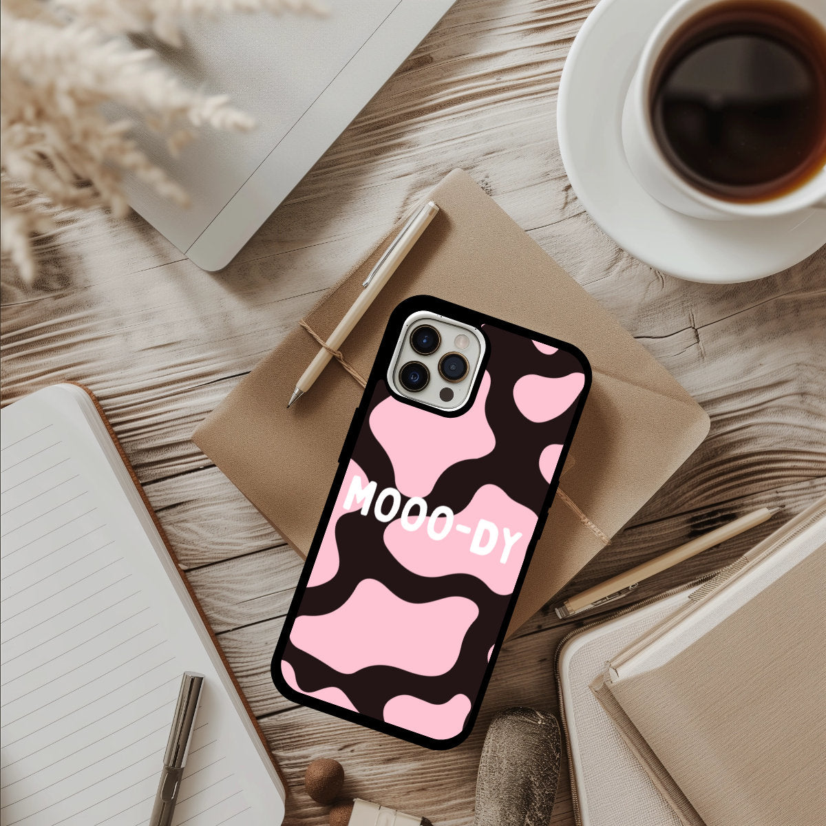 Cow Print Phone Case perfect gift for her - cute phone case - best birthday gift - iphone case - howdy phone case - pink iphone case - girly