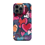 Load image into Gallery viewer, Colorful Love Hearts Snap case for iPhone®
