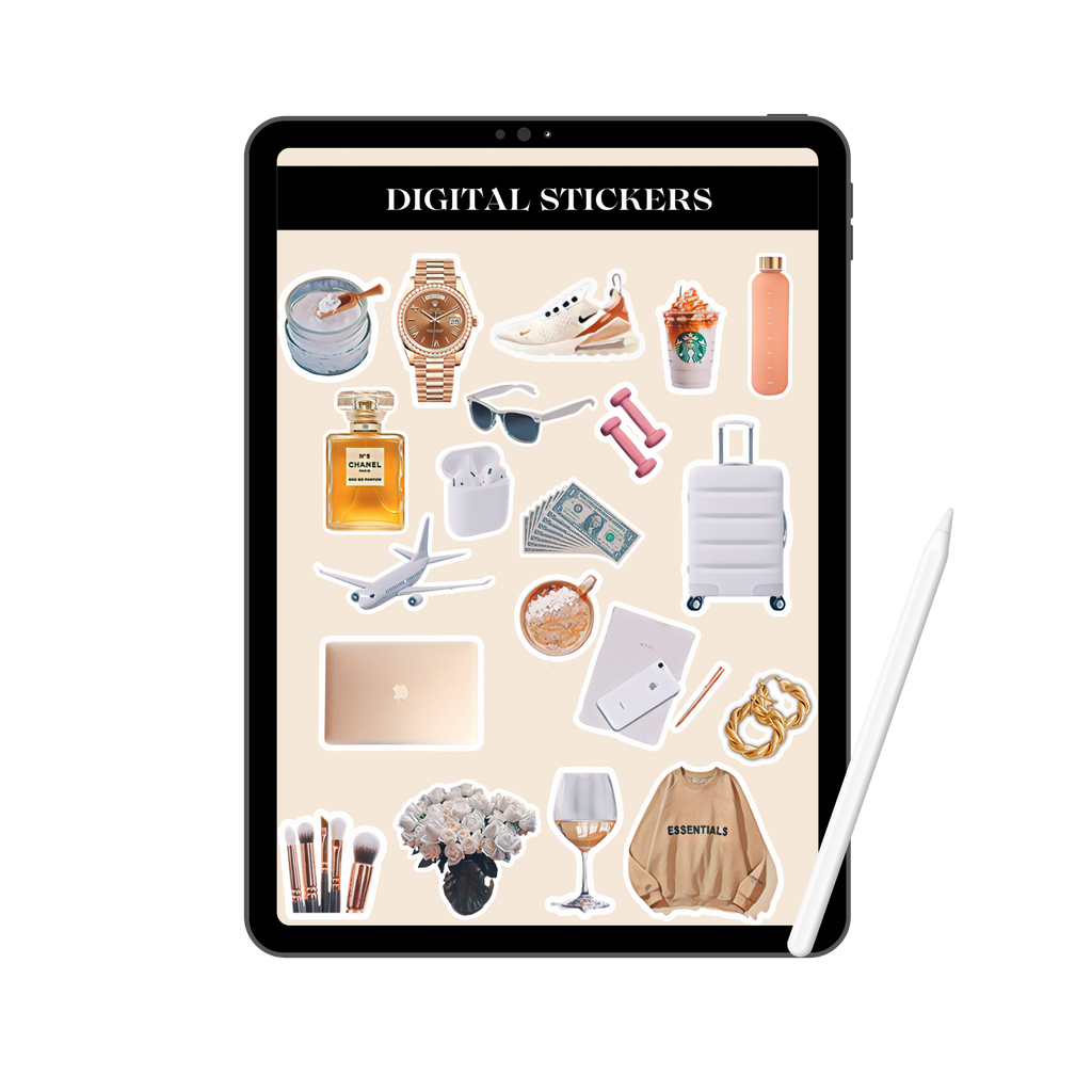 Luxury Digital Sticker Set