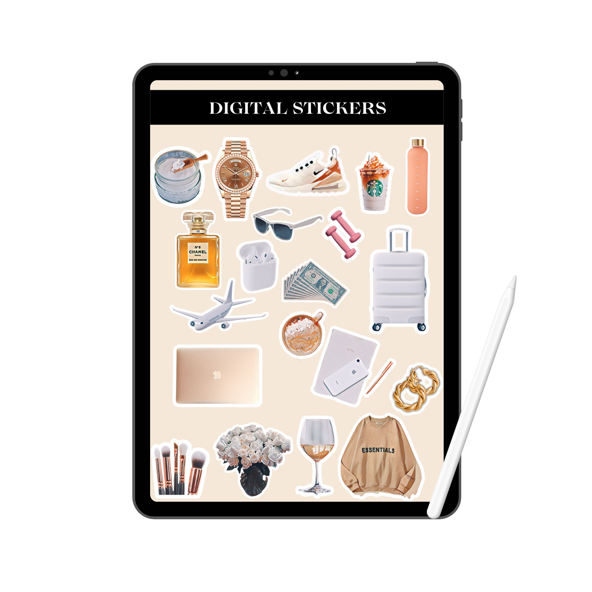 Luxury Digital Sticker Set