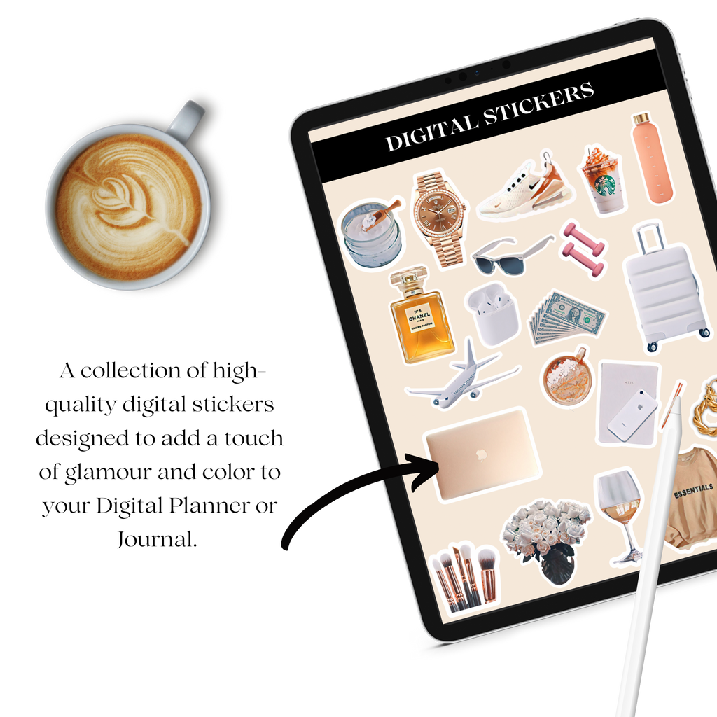 Luxury Digital Sticker Set
