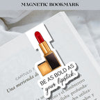 MAGNETIC BOOKMARK | Fashionable Page Holder | Book lover gift | Bookish | Chic Book Accessory | Motivational Bookmark | Reading Gift |