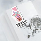MAGNETIC BOOKMARK | Bubble Tea Bookmark | Book lover gift | Bookish | Chic Book Accessory | Reading Gift | Boba Drink | Boba Tea | Book