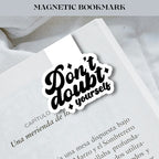 EMPOWERING MAGNETIC BOOKMARK | Bookmark | Book Accessories | Book Lover Gift | Cute Bookmark | Reading Gifts | Inspiring gift |