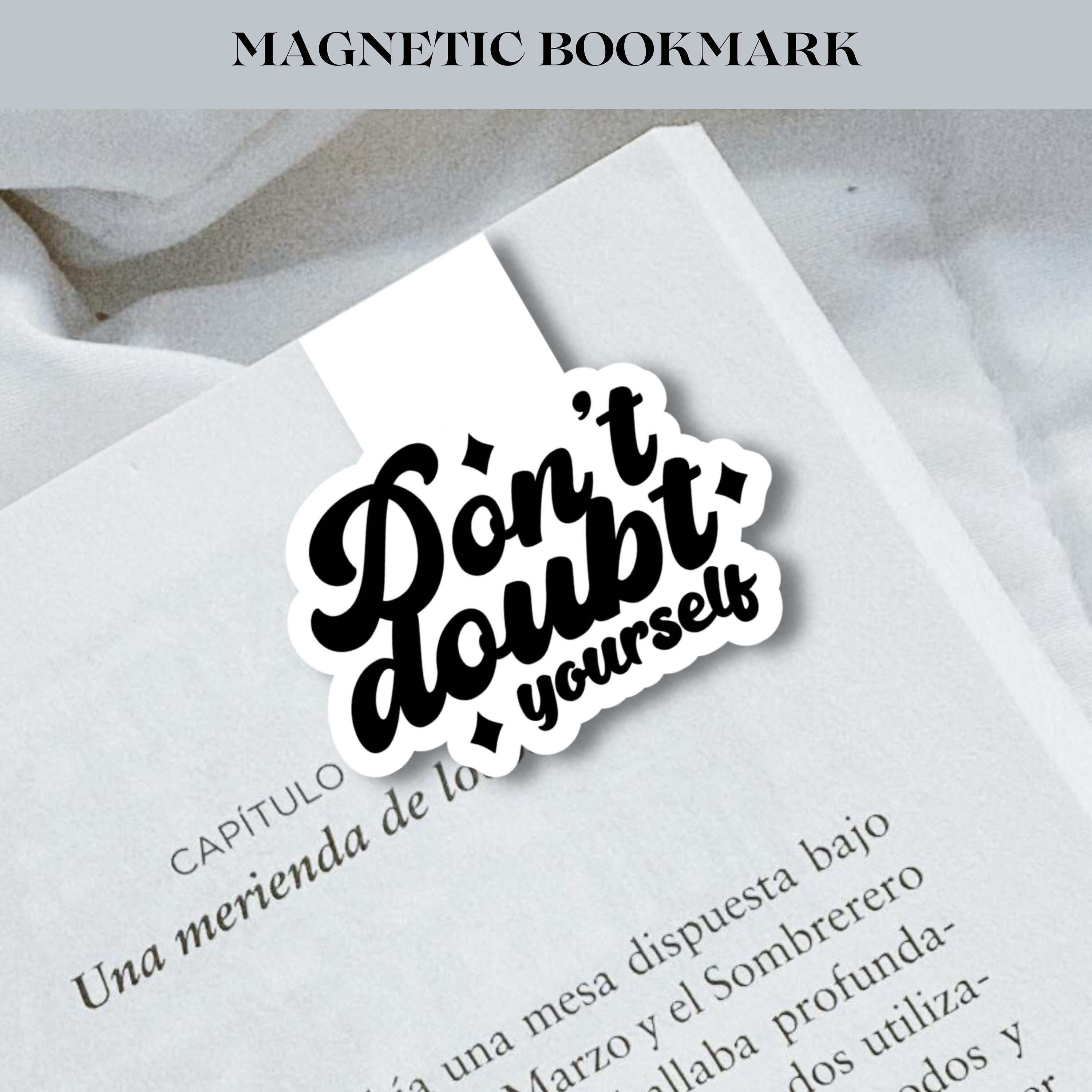 EMPOWERING MAGNETIC BOOKMARK | Bookmark | Book Accessories | Book Lover Gift | Cute Bookmark | Reading Gifts | Inspiring gift |