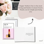 Personalized mothers day card, Mother’s Day, beautiful card, Custom Mother’s Day card for mothers day gift for mum.