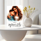 Mother & son card, Personalized mothers day card, Mother’s Day, beautiful card, Custom Mother’s Day card for mothers day gift for mum