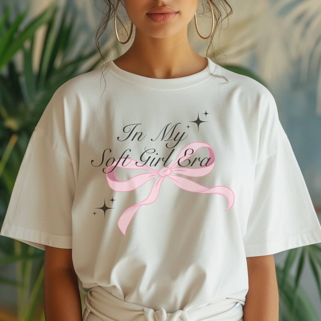 COQUETTE BOW in my soft girl era T-shirt | Graphic Tee | Pretty t-shirt | Pink t-shirt, Classy t- shirt | girly gift | Glamorous t-shirt