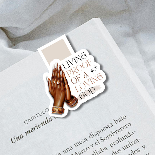 PRAYER HANDS BOOKMARK | Bookish gift | Book Accessories | Book Lover Gift | cute Bookmark | Reading Gifts Magnetic bookmark | Christian Gift