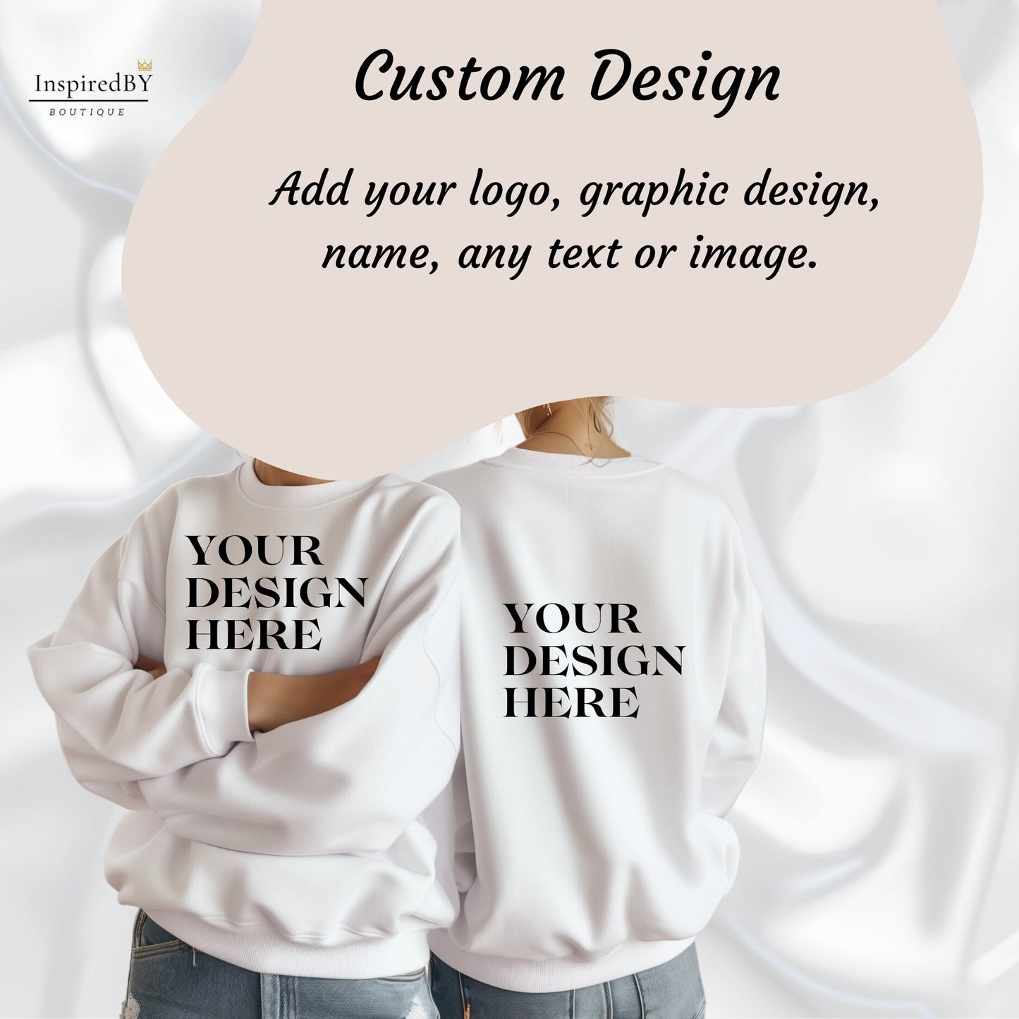 Custom sweater | sweater | Personalised sweater | birthday |Business Merch | Logo | bridal shower sweater | Baby Shower sweater, custom