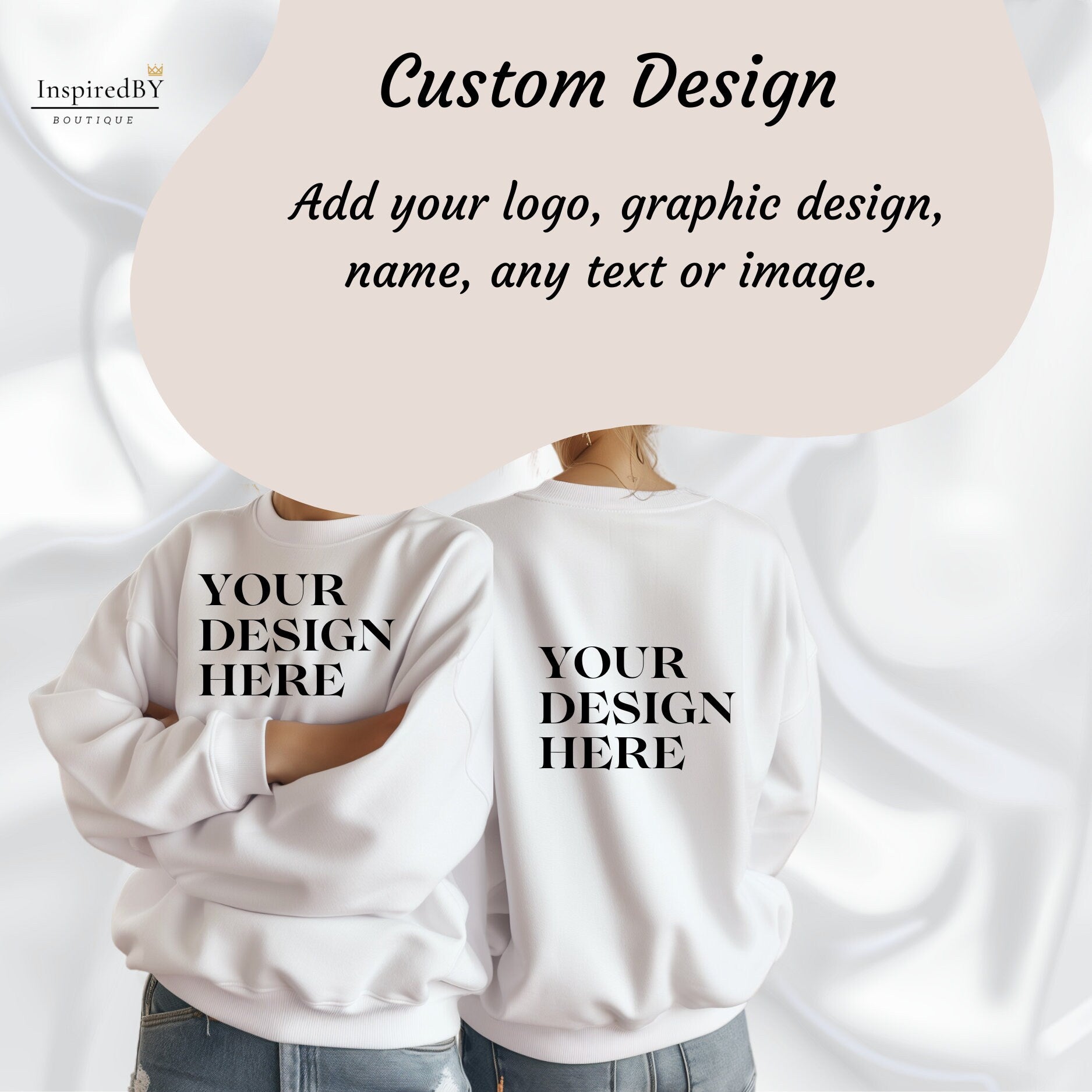 Custom sweater | sweater | Personalised sweater | birthday |Business Merch | Logo | bridal shower sweater | Baby Shower sweater, custom