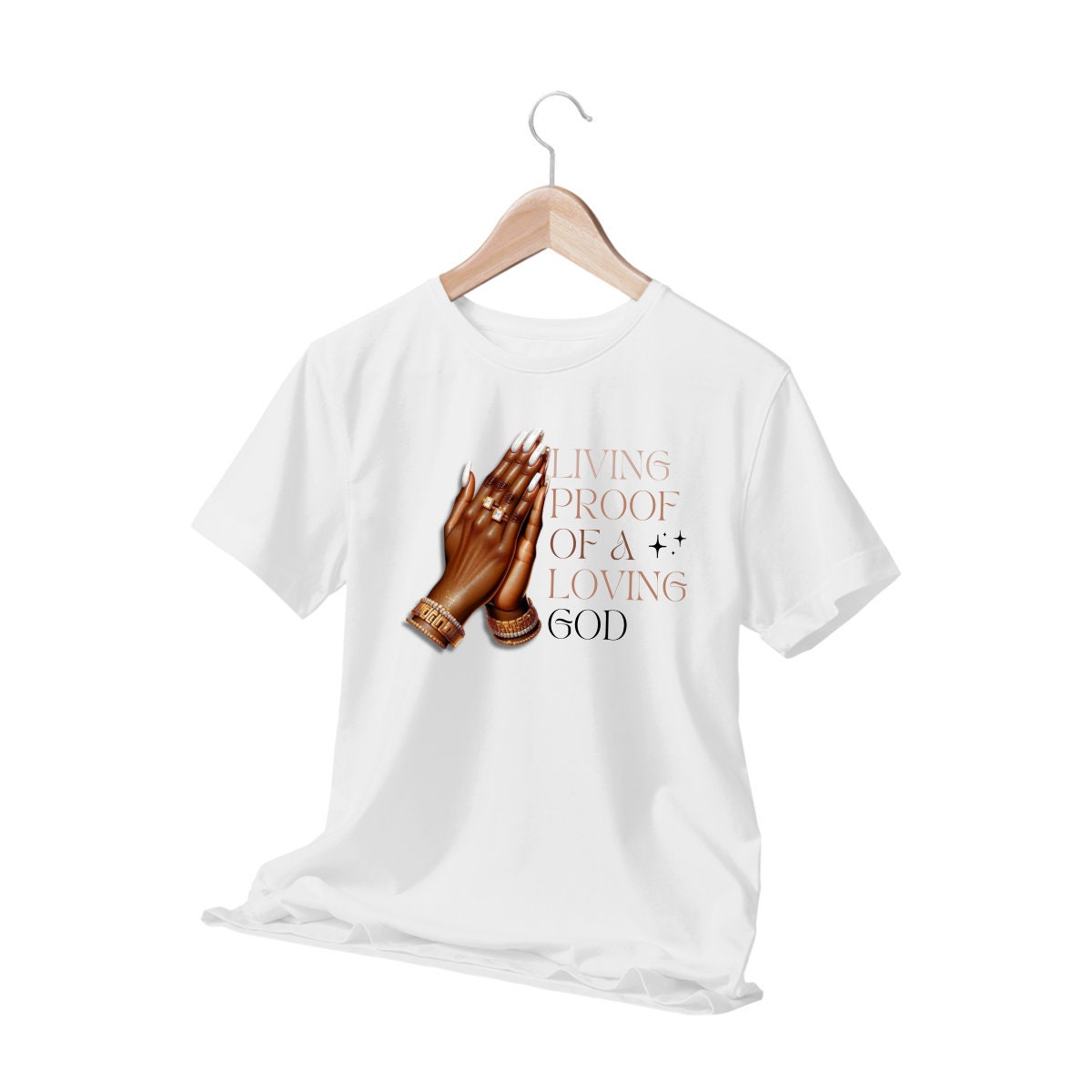FAITH T-SHIRT | Christian T-shirt | Graphic Tee | Pretty t-shirt | Christian Apparel | Classy t- shirt | girly gift | Glamorous t-shirt |