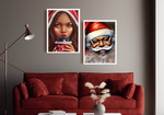 Load image into Gallery viewer, Black Santa
