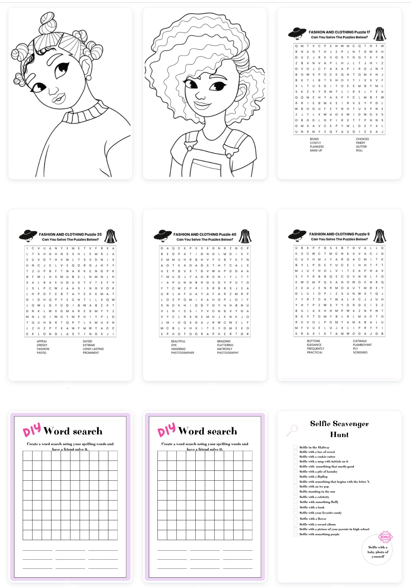 Girly Custom Planner