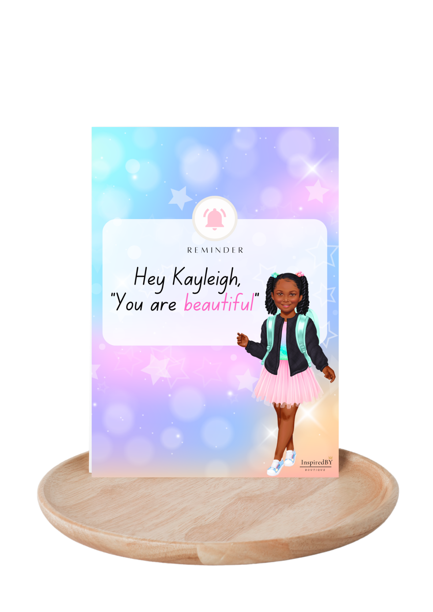 Kids Personalized Affirmation Cards