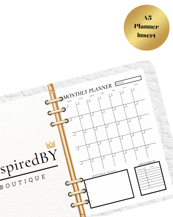 Monthly Inserts