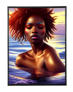 Load image into Gallery viewer, Black Mermaid
